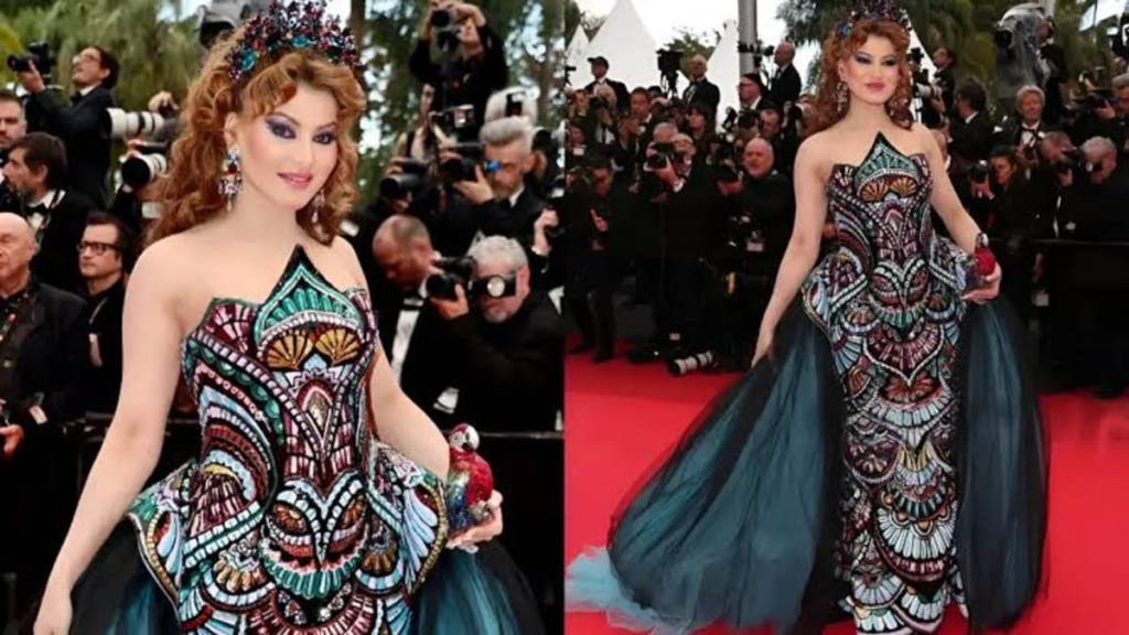 Urvashi Rautela Trolled for Her Vivid Look Featuring a Parrot at Cannes 2025, Netizens Ask, “Where’s the&nbsp;Rolex?”