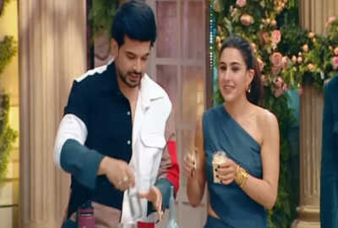 Bharti Singh Held Her Ears Hearing Hilarious Statements of Sara Ali Khan About Cooking On Laughter Chefs&nbsp;2