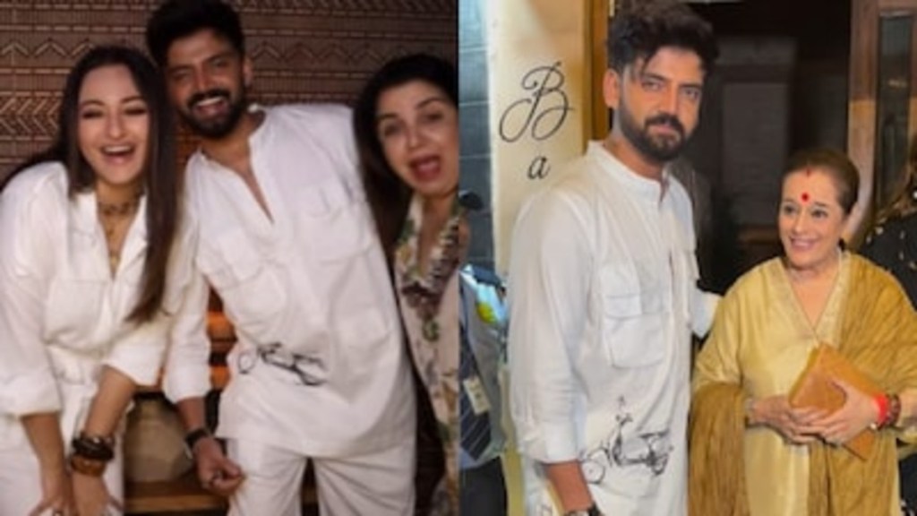 ‘Sanskari Damaad’, Fans Praising Zaheer Iqbal For Taking Care of His Mother-In-Law Poonam Sinha During First Wedding Anniversary&nbsp;Celebration
