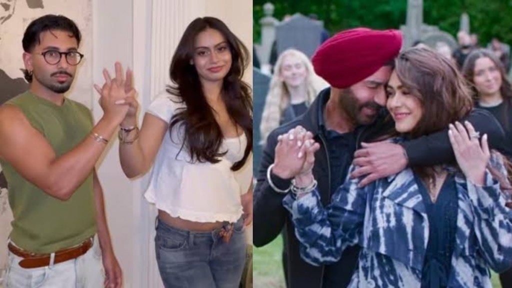 ‘Jaisa Baap Waisi Beti’, Nysa Devgn Copied Ajay Devgn And Mrunal Thakur’s Dance Step From Son of Sardar With&nbsp;Orry