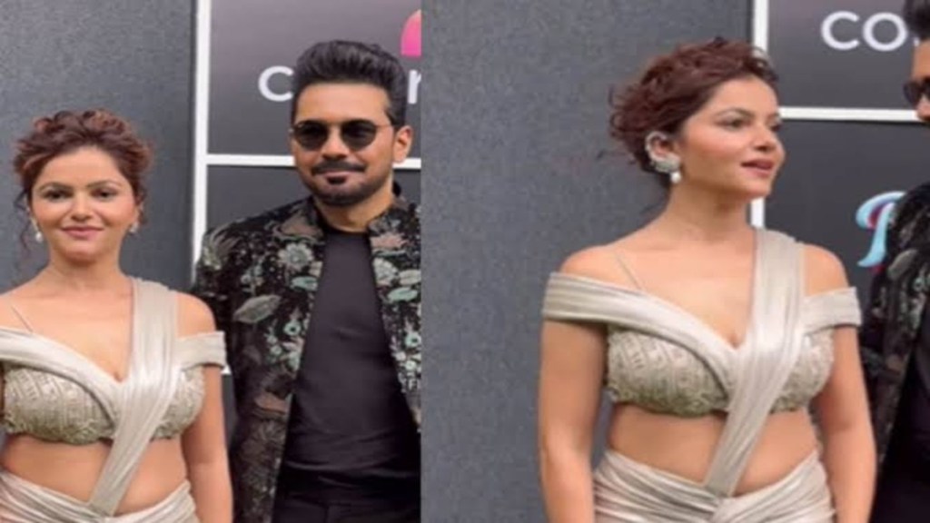 ‘Not Green Flag But A Green Jungle’, Fans Praise Abhinav Shukla For Showing Love To Rubina Dilaik Holding Her&nbsp;Saree