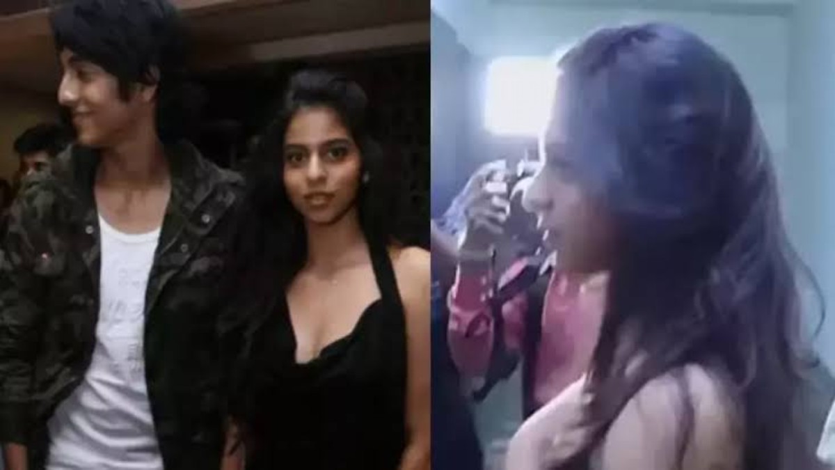 Video of Suhana Khan Trying To Hide Her Face From Paps While Waiting For Lift With Ahaan Panday Going Viral On Social Media