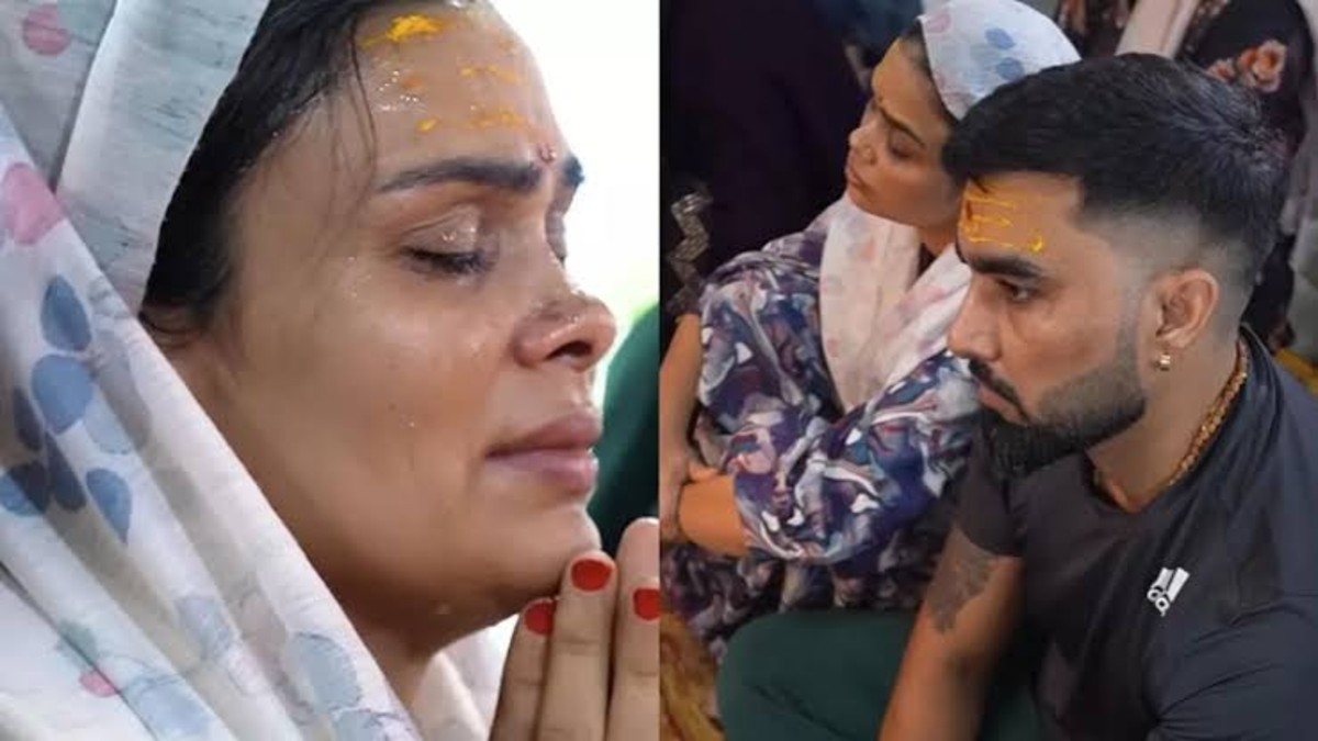Payal Malik Reached Haridwar To Apologize For Her Maa Kaali Viral Video, Met Acharya Mahamandaleshwar Kailashanand Giri