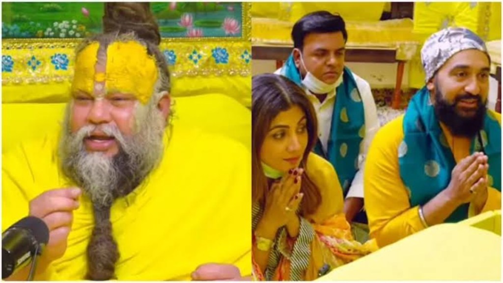‘900 Chuhe Khake Billi Haj Ko Chali’, Netizens Trolling Raj Kundra For Visiting Premanand Maharaj In Vrindavan With Shilpa&nbsp;Shetty