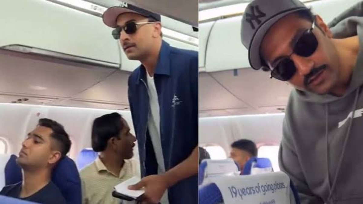 Vicky Kaushal And Ranbir Kapoor Seen Traveling In Economy Class While Coming Back To Mumbai From Shoot of ‘Love & War’