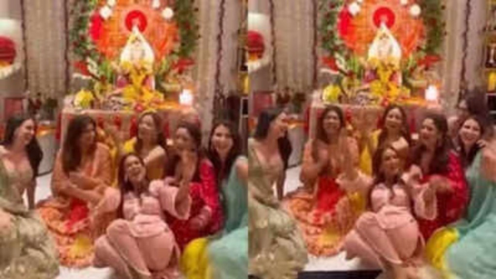 ‘Stop Spreading Shamelessness’, Nia Sharma And Ankita Lokhande Along With Others Trolled For Having Back Towards Ganapati&nbsp;Bappa