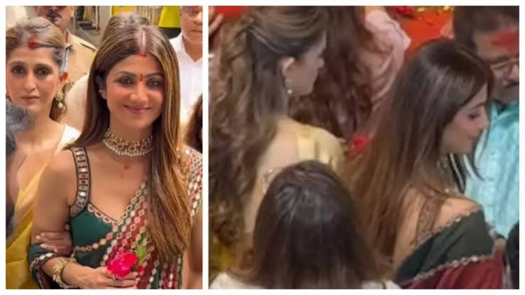 ‘Madam You Are Real Heroine’, Shilpa Shetty Criticized For Mistreating Lady Constable At Lalbaugcha Raja&nbsp;Pandal