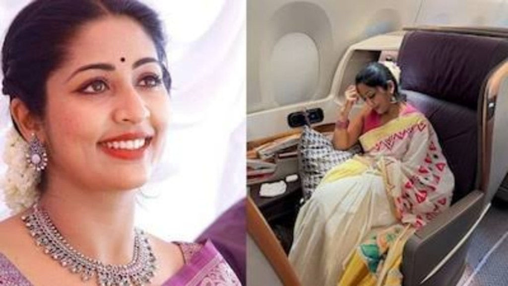Malayalam Actress Navya Nair Fined With Rs. 1.14 Lakh For Carrying Flower Gajra In Her Handbag At Melbourne&nbsp;Airport