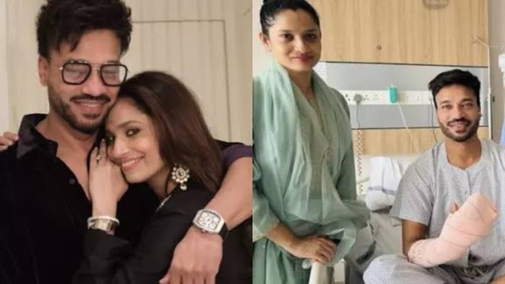 Vicky Jain Discharged From the Hospital After Getting 45 Stitches, Ankita Did Pooja For Him To Protect From Evil&nbsp;Eye