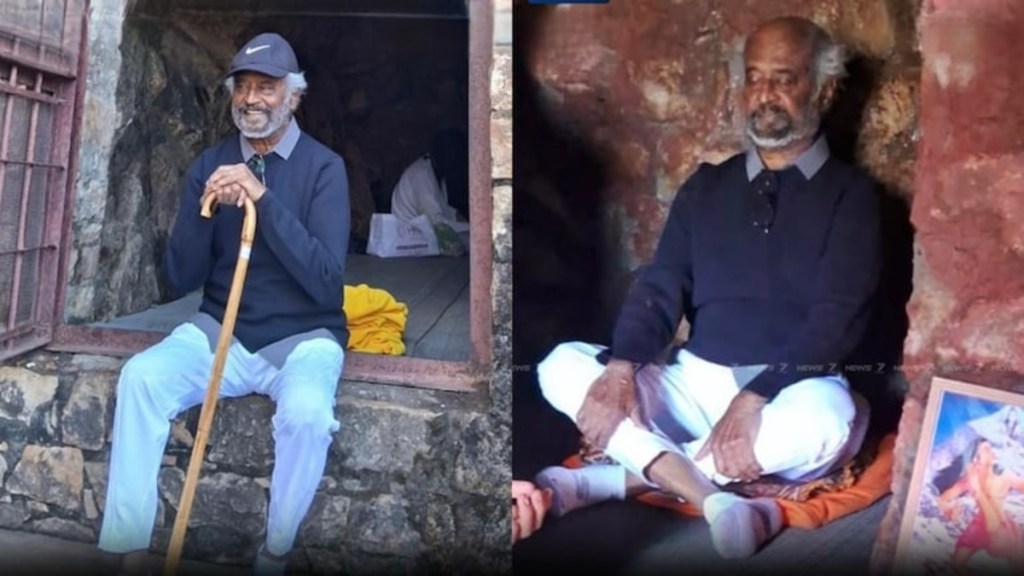 Rajinikanth Seen Meditating In A Cave After Visiting Mahavatar Babaji’s Cave In Uttarakhand, Deets&nbsp;Inside