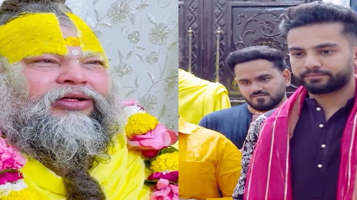 ‘If You Pour Liquor In A Glass’, Elvish Yadav Meets Premanand Maharaj In Vrindavan & Had A Spiritual Conversation
