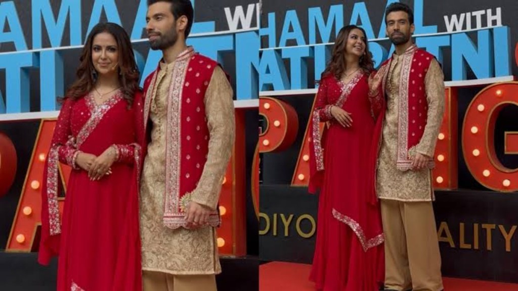 Avika Gor And Milind Chandwani Made Their First Appearance As Newlyweds On ‘Pati, Patni Aur Panga’ After Tying The&nbsp;Knot