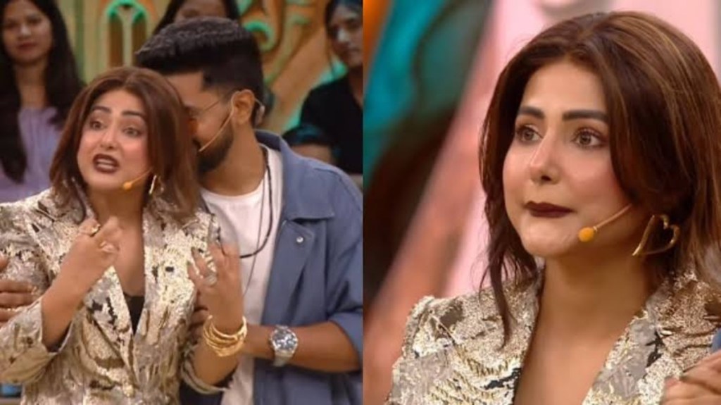 Hina Khan Mistakenly Bites Sudesh Lahiri’s Hand on “Pati, Patni Aur Panga” Leaves Everyone in&nbsp;Splits!