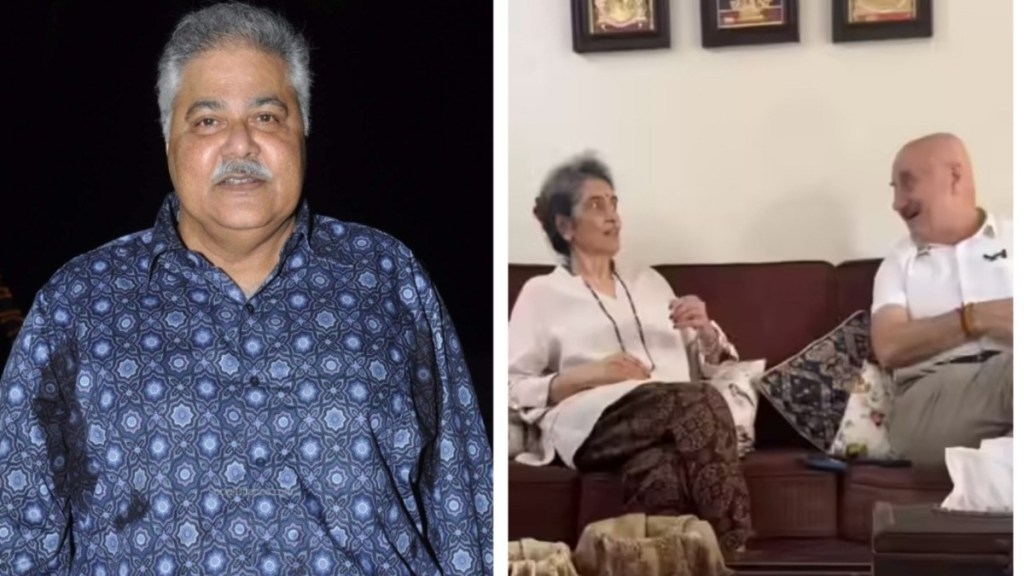 Anupam Kher Became Support Pillar For Late Actor Satish Shah’s Wife Madhu Shah In Battling Alzheimer’s