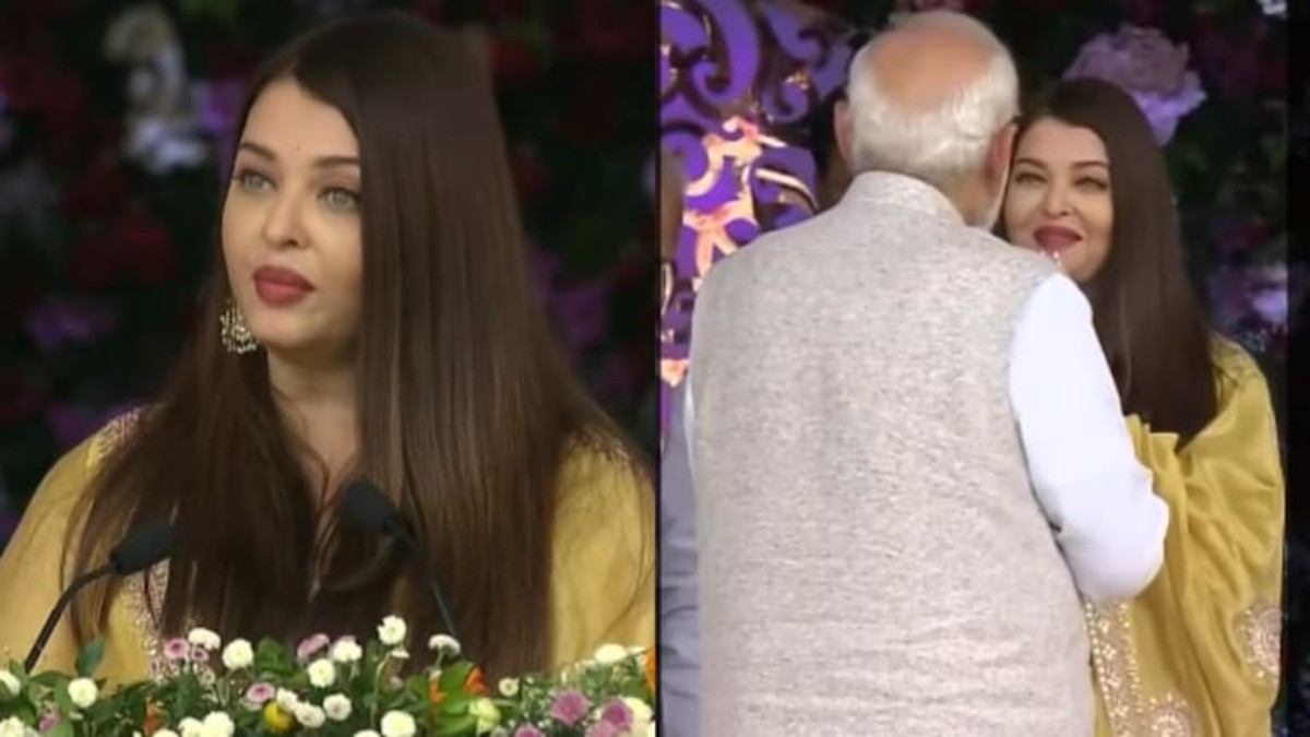 Aishwarya Rai Joins PM Narendra Modi at Sathya Sai Baba’s Centenary Celebration in Puttaparthi, Deets Inside