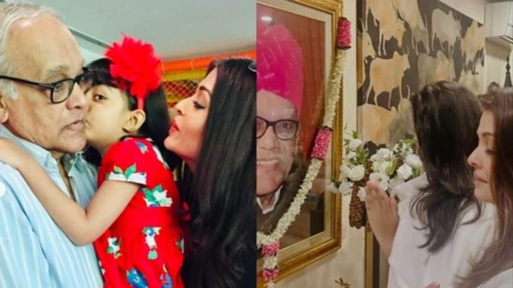 Aishwarya Rai Bachchan Remembers Father Krishnaraj Rai on His Birth Anniversary, Shares Emotional Photos with&nbsp;Aaradhya