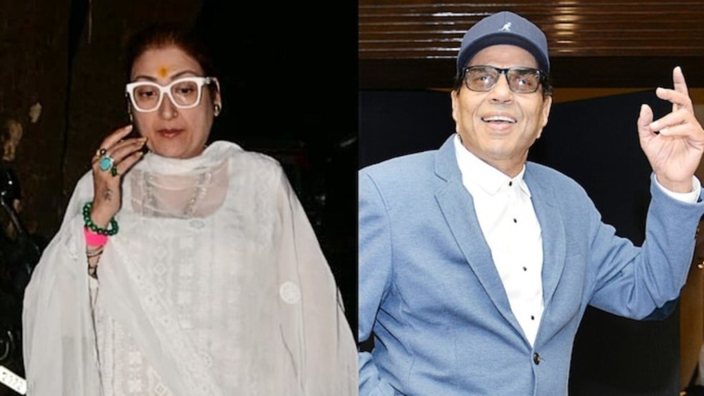 Sunita Ahuja Gets Emotional at Hema Malini’s Bhajan Evening, Recalls Dharmendra as India’s True&nbsp;He-Man