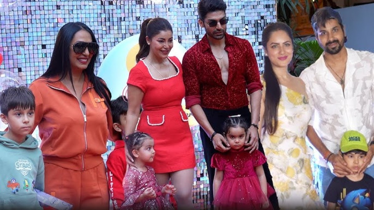 Debina Bonnerjee And Gurmeet Choudhary Celebrates Daughter Divisha’s Birthday in Adorable Red Outfit