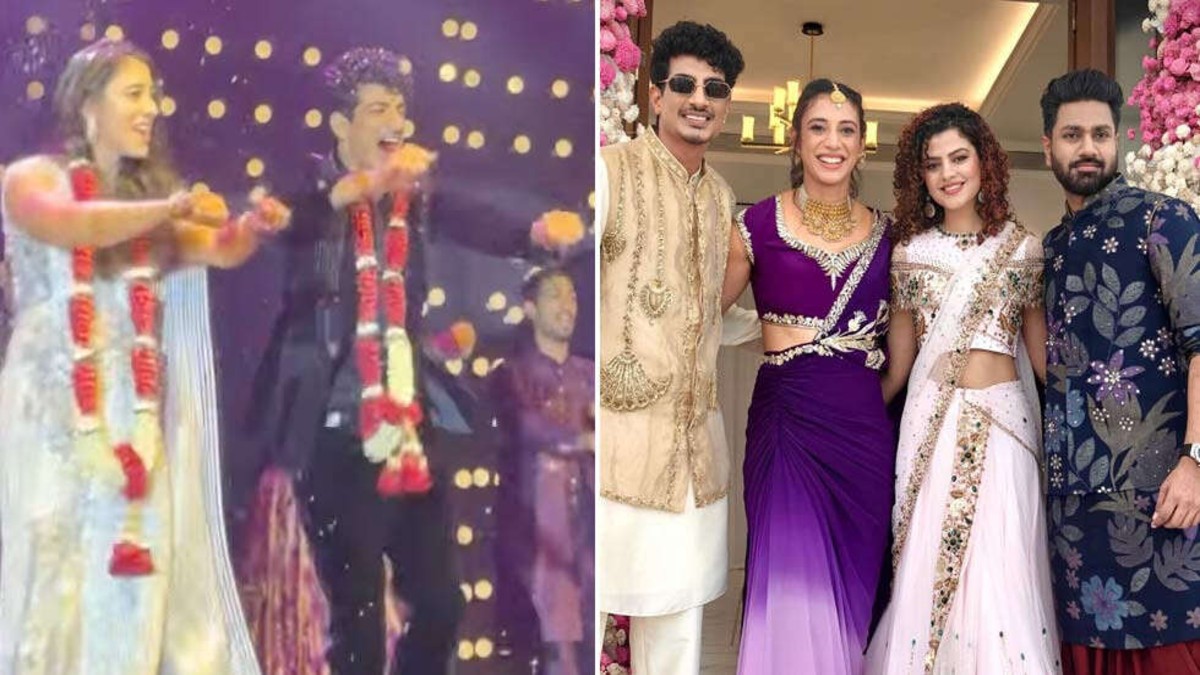 Palak Muchhal Gets Emotional at Brother Palash Muchhal and Smriti Mandhana’s Pre-Wedding Celebrations