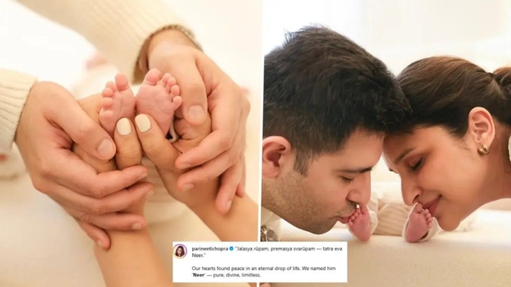 Parineeti Chopra And Raghav Chadha Reveal Baby Boy’s Name on His One-Month Birthday, Shared Adorable First&nbsp;Glimpse