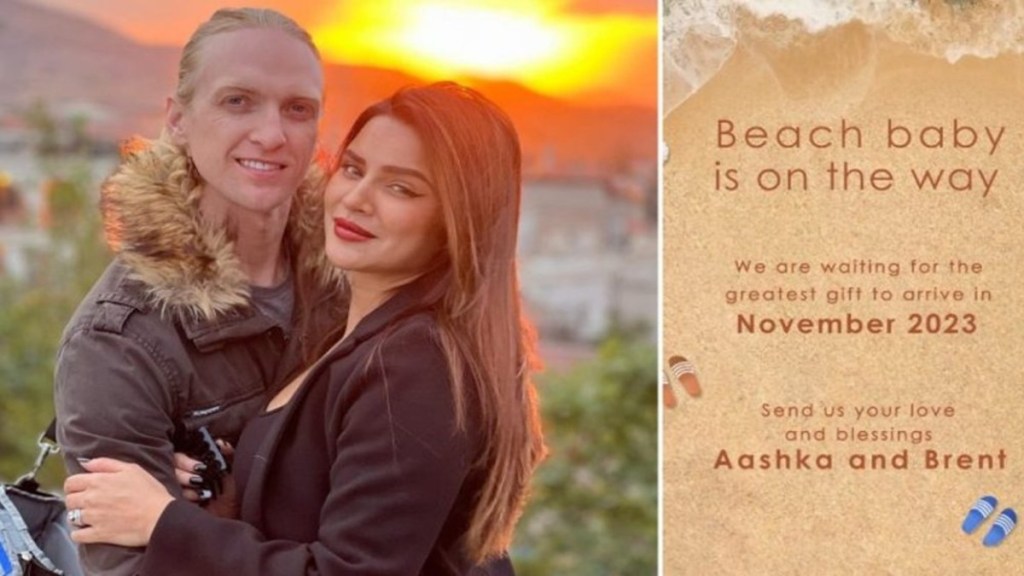 Aashka Goradia Announces Second Pregnancy With Heartwarming Beach Themed Video, Read To Know&nbsp;More