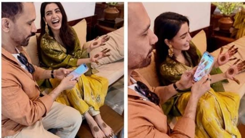 Samantha Ruth Prabhu & Raj Nidimoru’s Mehendi Ceremony Pictures From Intimate Wedding Going Viral On Social&nbsp;Media