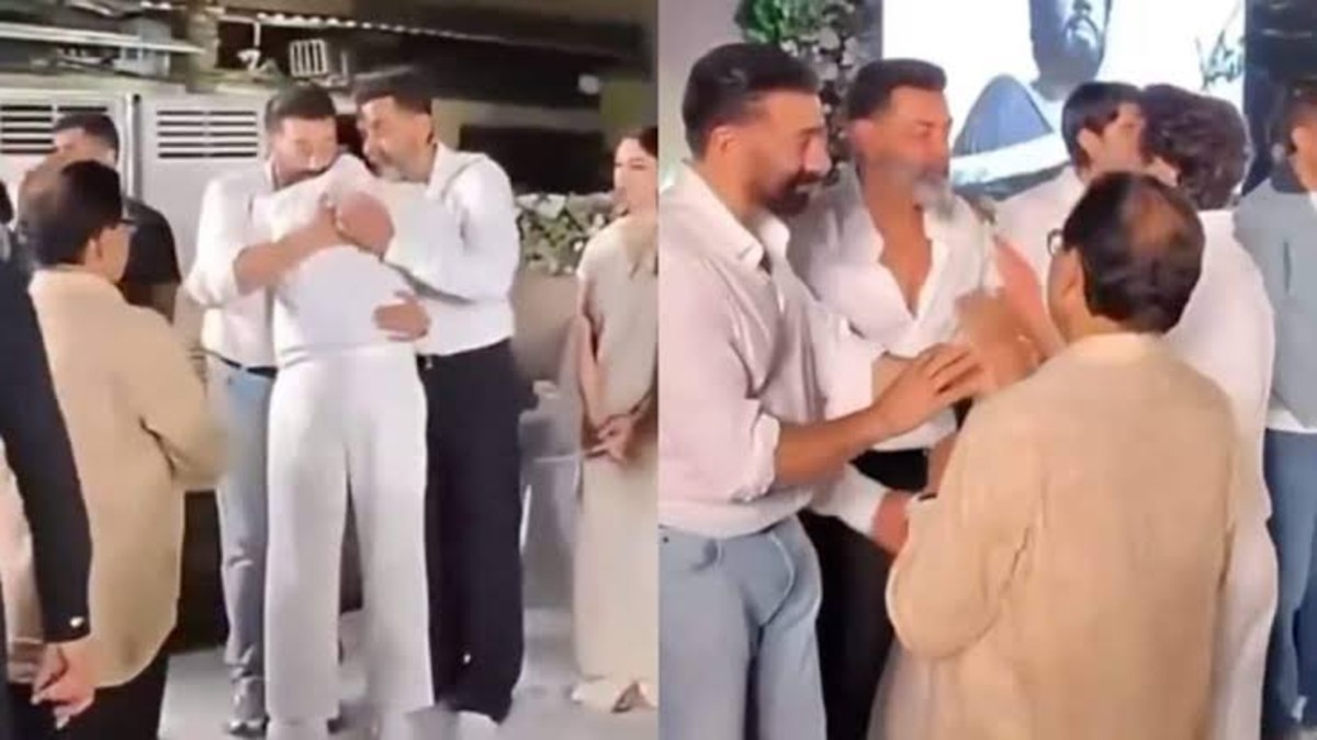 Sunny Deol & Bobby Deol Cried Inconsolably At The Emotional Prayer Meeting of Bollywood Veteran Dharmendra