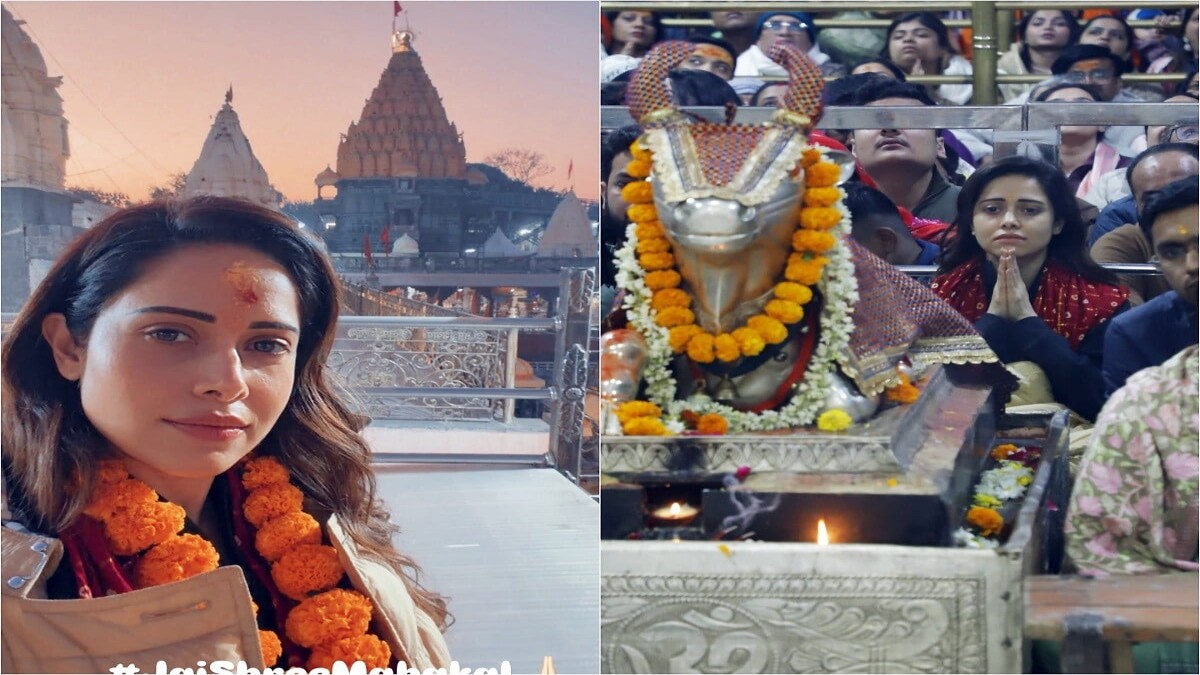 Nushrratt Bharuccha’s Visit to Mahakal Temple In Ujjain Sparks Religious Controversy, Maulana Reacts Strongly