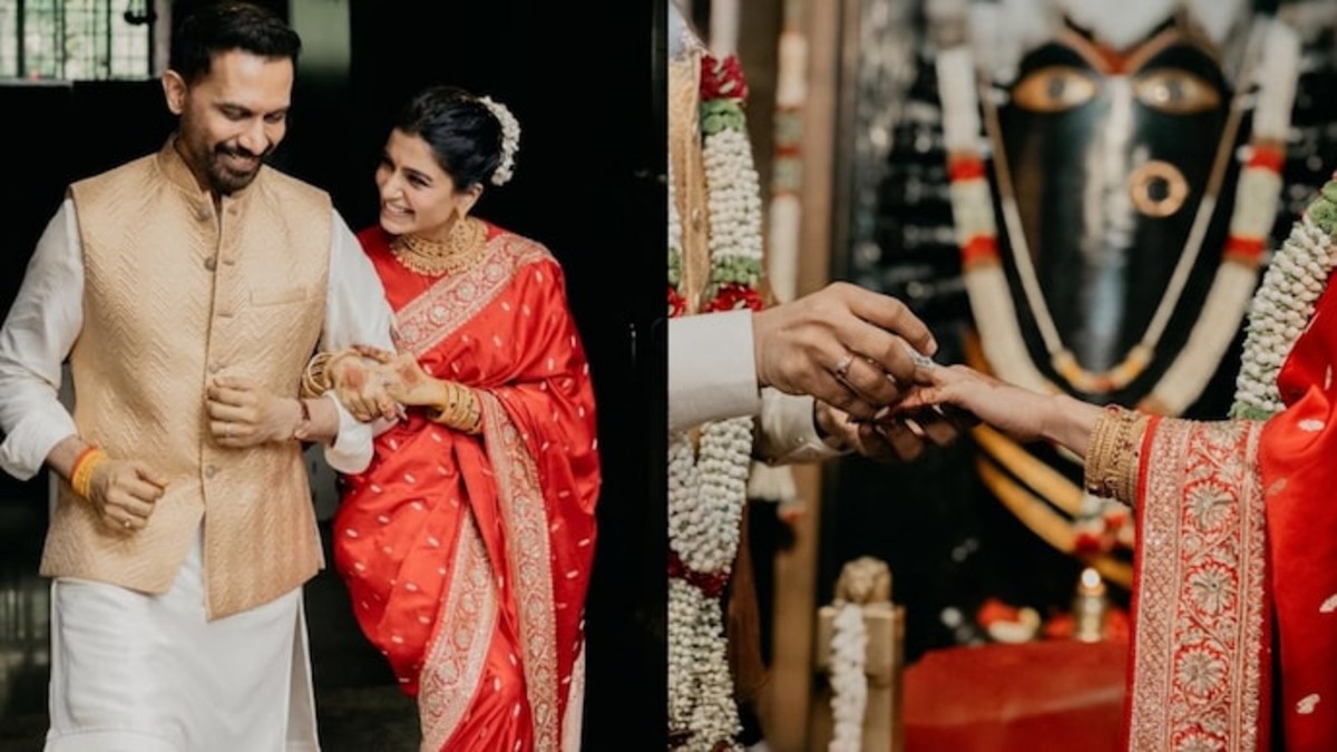Samantha Ruth Prabhu Marries Raj Nidimoru in a Secret Temple Ceremony, Shares Wedding Photos Online