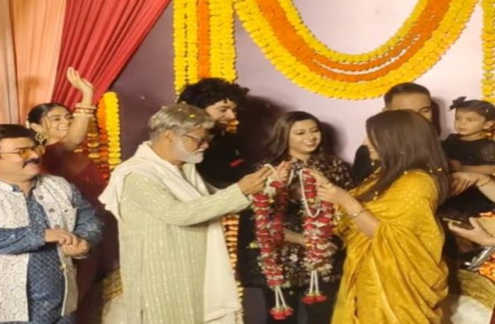 mahima chaudhary and sanjay mishra got married