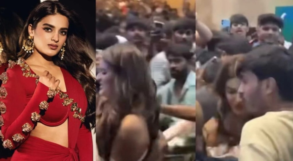 Shocking Incident Involving Actress Nidhi Agerwal at Song Launch Event Leaves Fans Stunned, Deets&nbsp;Inside