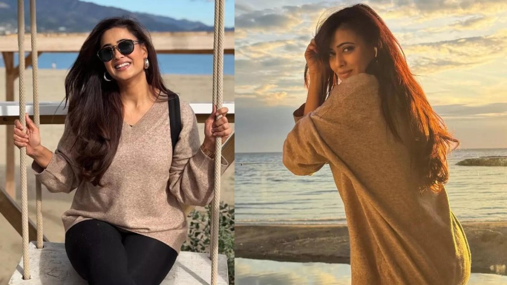 TV Actress Shweta Tiwari’s Stunning Holiday Photo Goes Viral, Fans Call Her Santoor Mummy at&nbsp;45