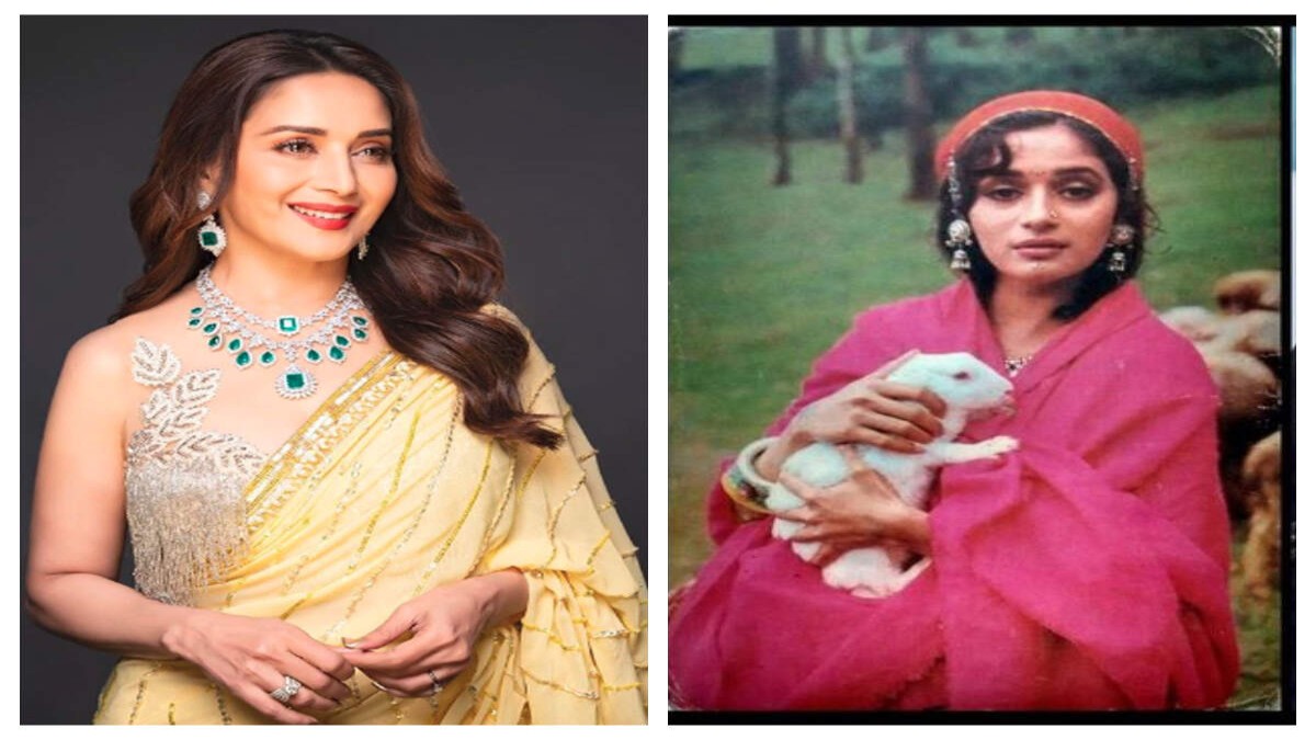“There Were No Vanity Vans, We Got Ready in Forests With Black Umbrellas”, Madhuri Dixit Recalls Early Bollywood Days