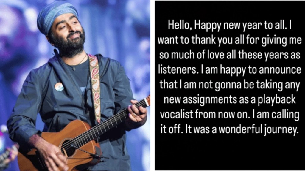 Arijit Singh Announced Retirement from Playback Singing, Begins New Journey in&nbsp;Filmmaking