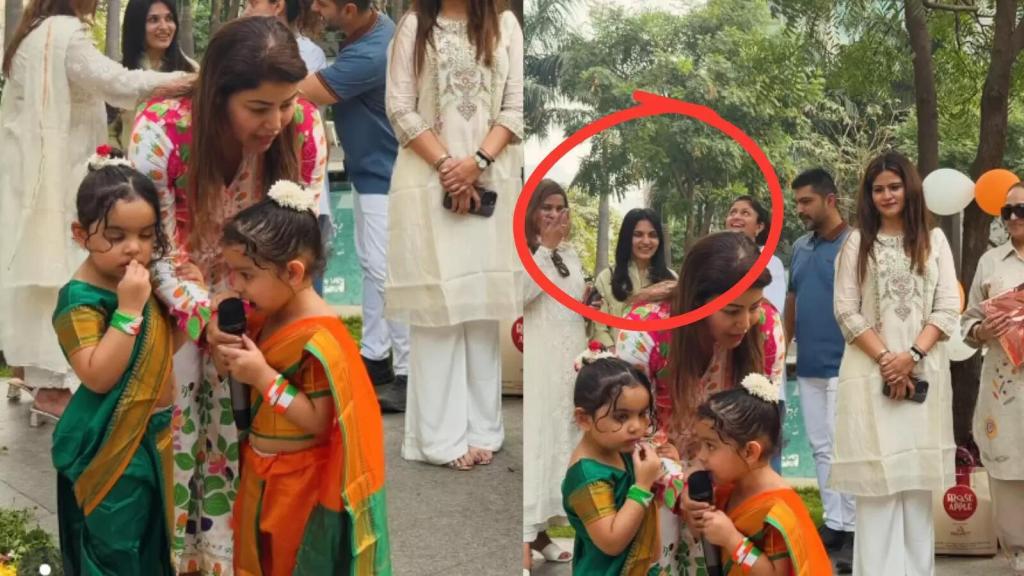 Debina Bonnerjee’s Daughters Win Hearts Singing National Anthem on Republic Day, Netizens Slam People in Background