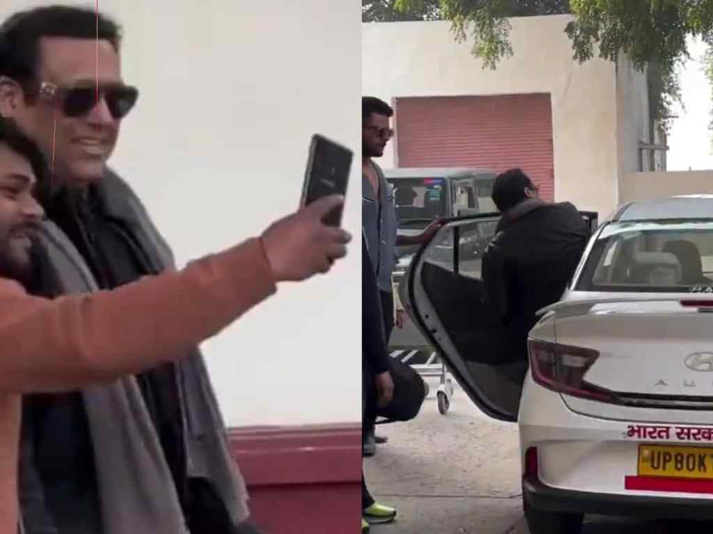 Govinda Spotted Traveling in a Simple Taxi Car in UP, Netizens Call It a Downfall But Fans Come Out in Support
