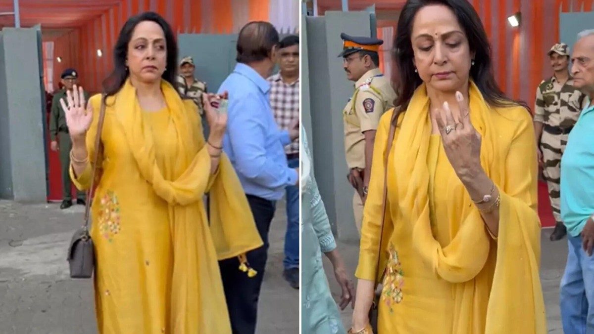 Hema Malini’s Voting Video Sparks ‘Jaya Bachchan 2.0’ Trend, Trolled Fiercely For Her Rude Behaviour
