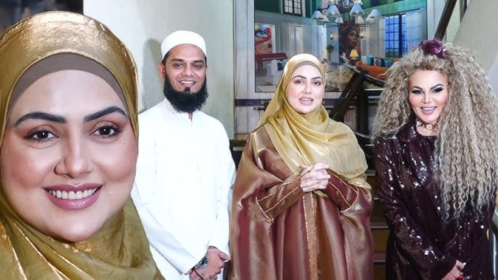 ‘I Offer Five Namaz and Send People on Umrah,’ Rakhi Sawant on Sana Khan’s Ramadan&nbsp;Podcast