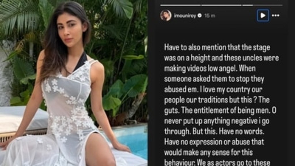 Mouni Roy Faces Harassment at Haryana Event By Several Elderly Men, Shares Shocking Experience on Social Media