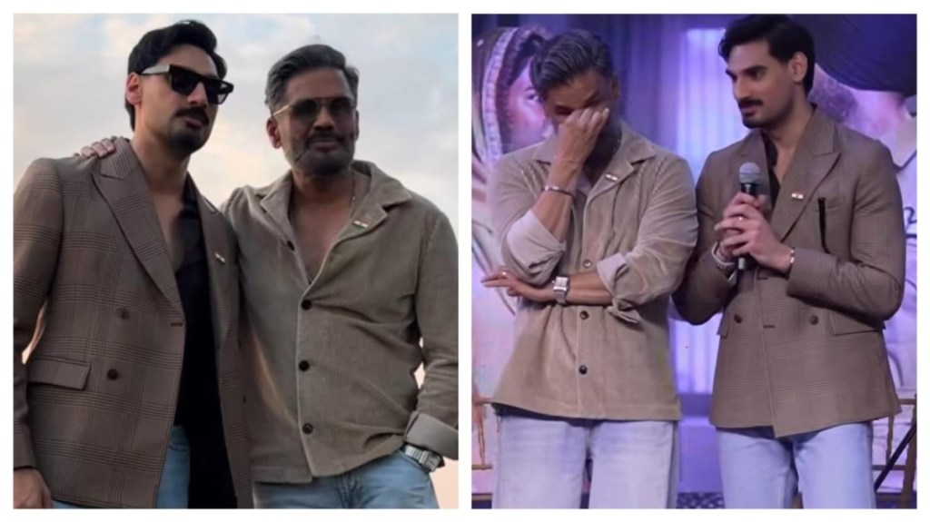 Suniel Shetty Gets Emotional at ‘Border 2’ Song Launch, Opens Up About Son Ahan Shetty’s Struggles After ‘Tadap’&nbsp;Flop