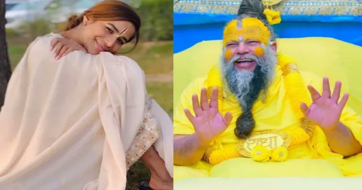 Poonam Pandey Breaks Down in Vrindavan After Meeting Premanand Ji Maharaj, Devotional Turn Surprises&nbsp;Fans