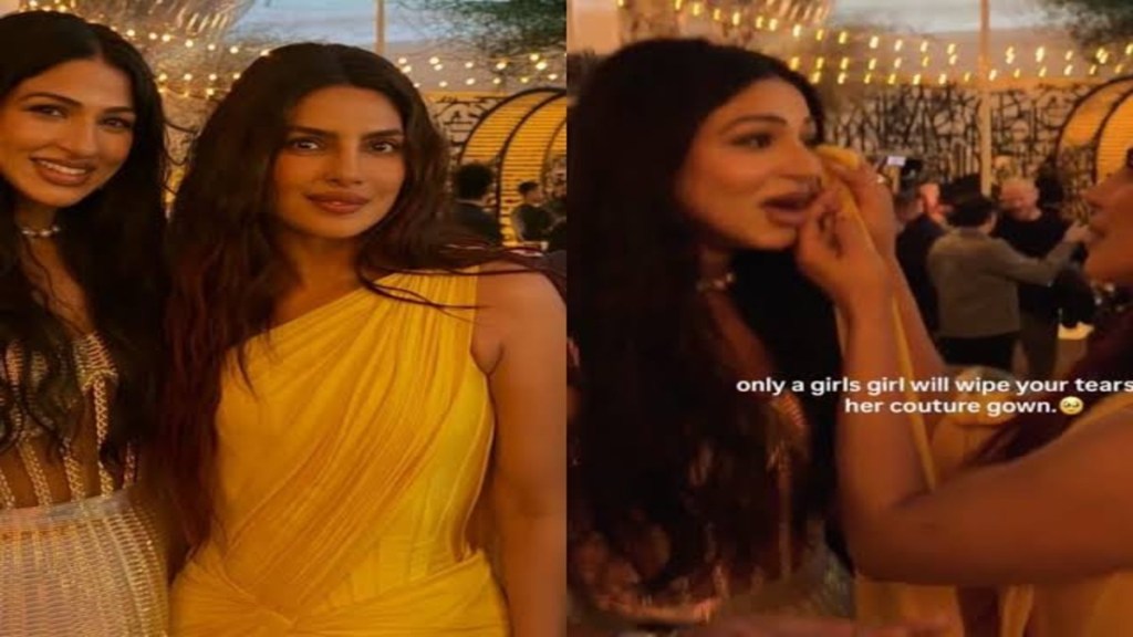Priyanka Chopra Wins Hearts at The Bluff Premiere, Wipes Geena Sandhu’s Tears with Her&nbsp;Gown