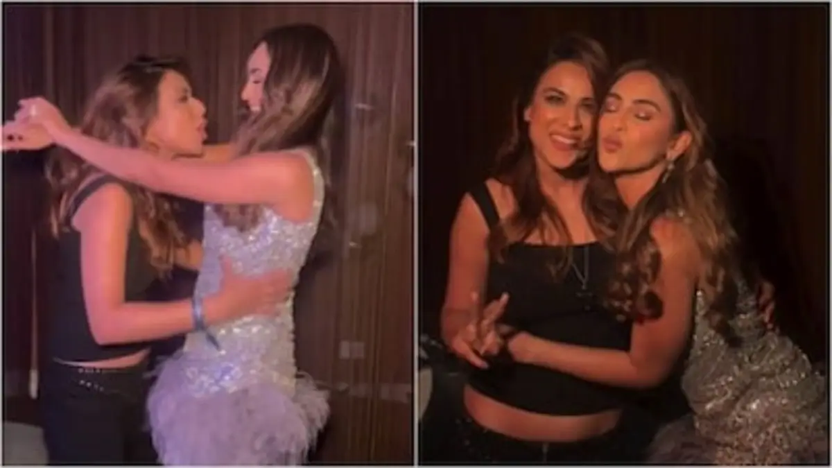 Krystle D’Souza & Nia Sharma Sets The Floor On Fire To Shararat On Her Birthday Party, Pictures Inside